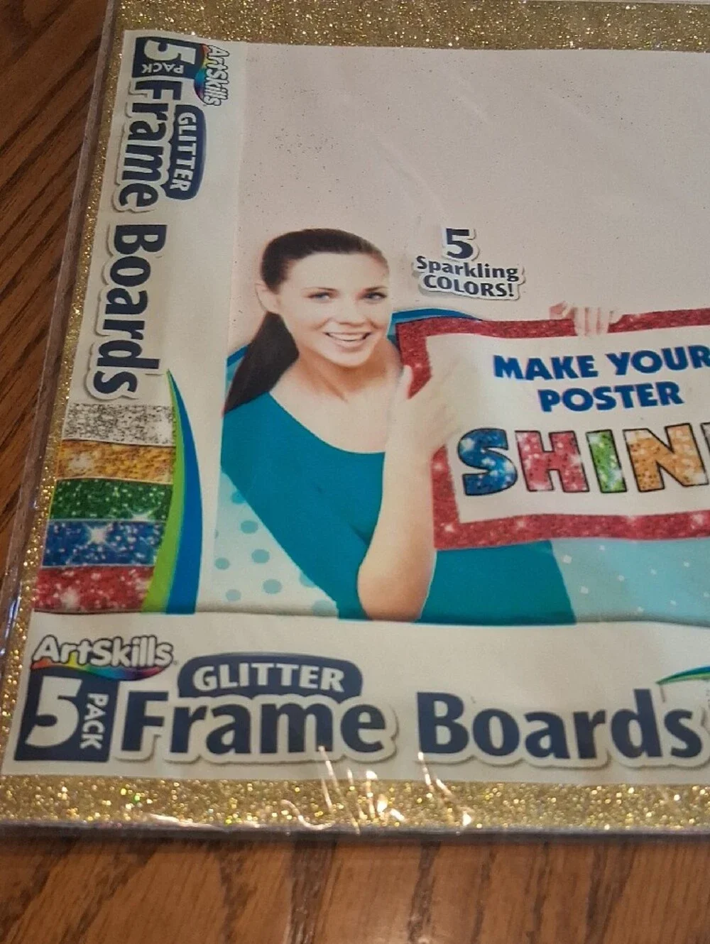 Make Your Poster Shine! Glitter Frame Board